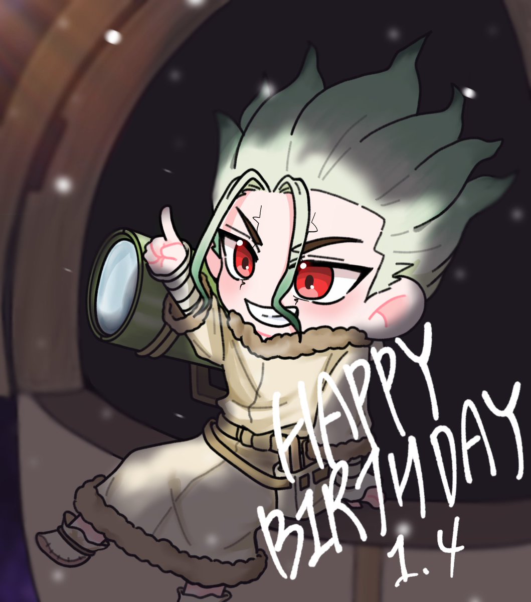 #DrSTONE千空誕生祭 
 #石神千空誕生祭2026
誕生日おめでとう💚