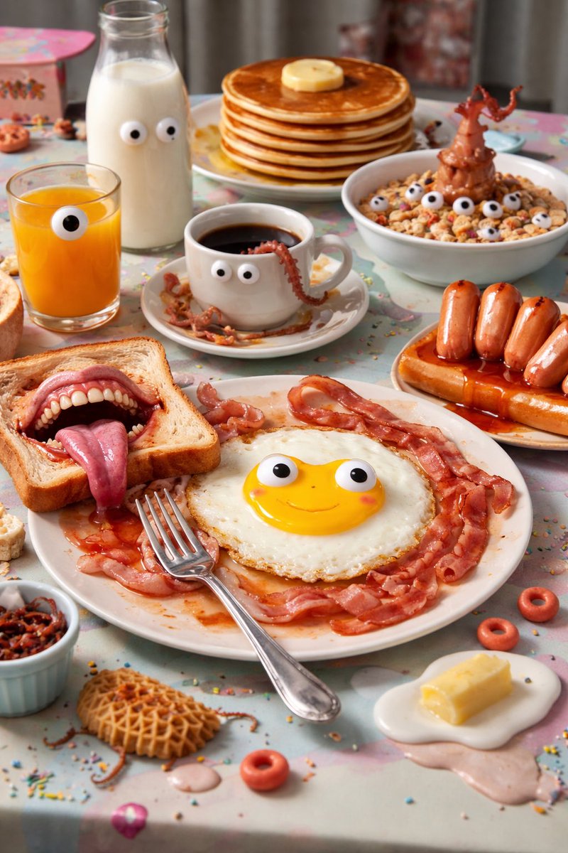 Goood morning! Which one are you definitely not eating?