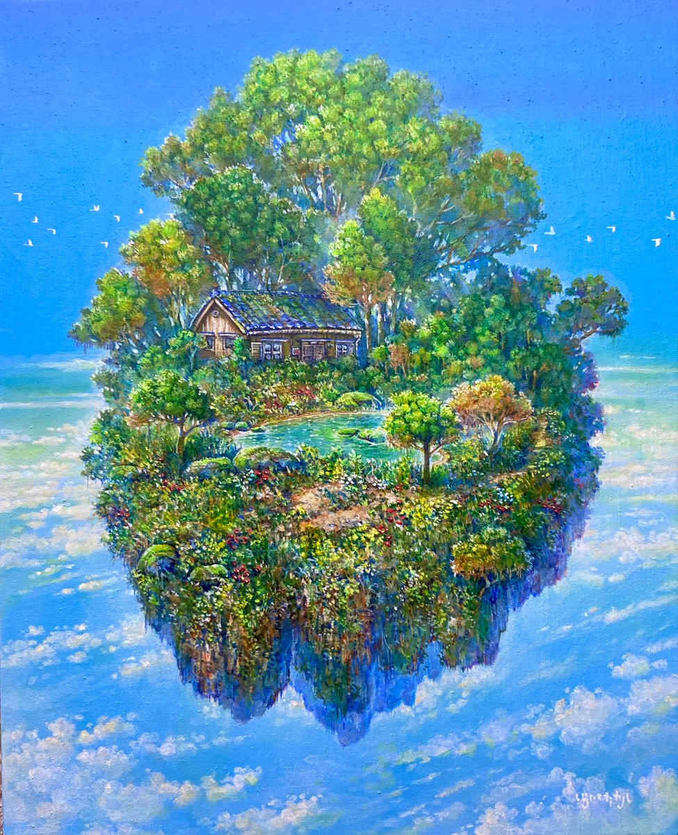 Takasi_Siraisi's tweet image. 完成しました🏠🌳