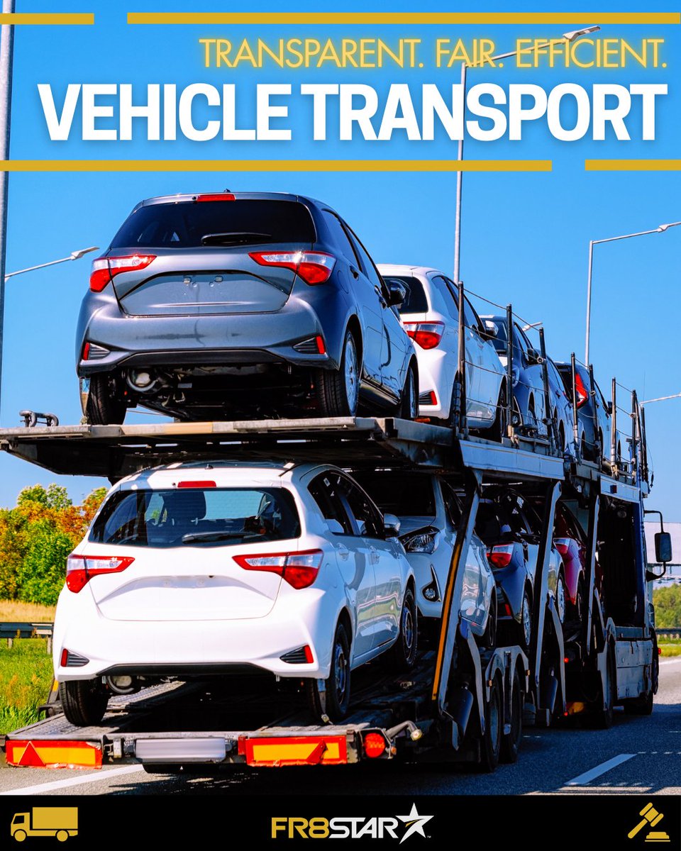 TheFR8Star's tweet photo. Ship Your Vehicle Home Today! 🛻🚙

Our carrier network features over 20,000 qualified transport companies that know how to move vehicles of all shapes, sizes, &amp; weights. Learn more HERE! ⬇️
🔗 https://t.co/gpvpMVRVdu

#VehicleShipping #TransportNetwork #ResourceGuide #FR8Star https://t.co/APmHRALaz3
