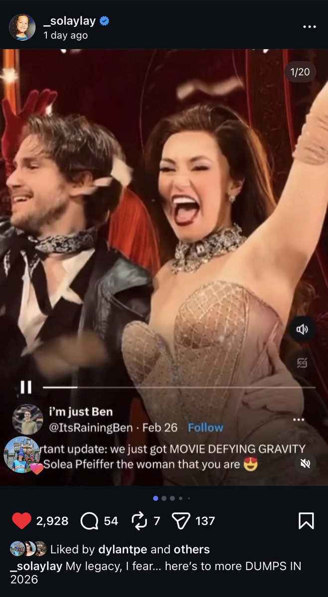 This tweet made Solea’s 2025 highlights post btw 🫢