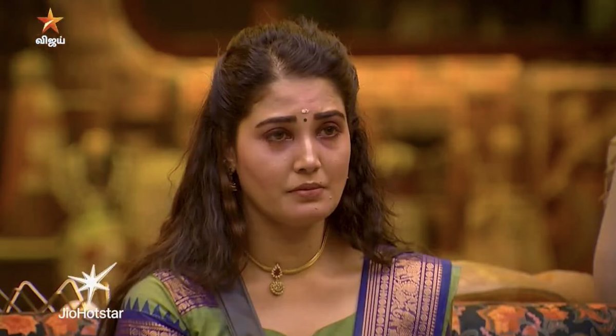 Her words from first week never addressed properly.

Host has to beg for apology

Continuous triggering others with words.

Other side of the story should also be addressed. 

Time will come .

#BiggBoss9Tamil #BiggBossTamil