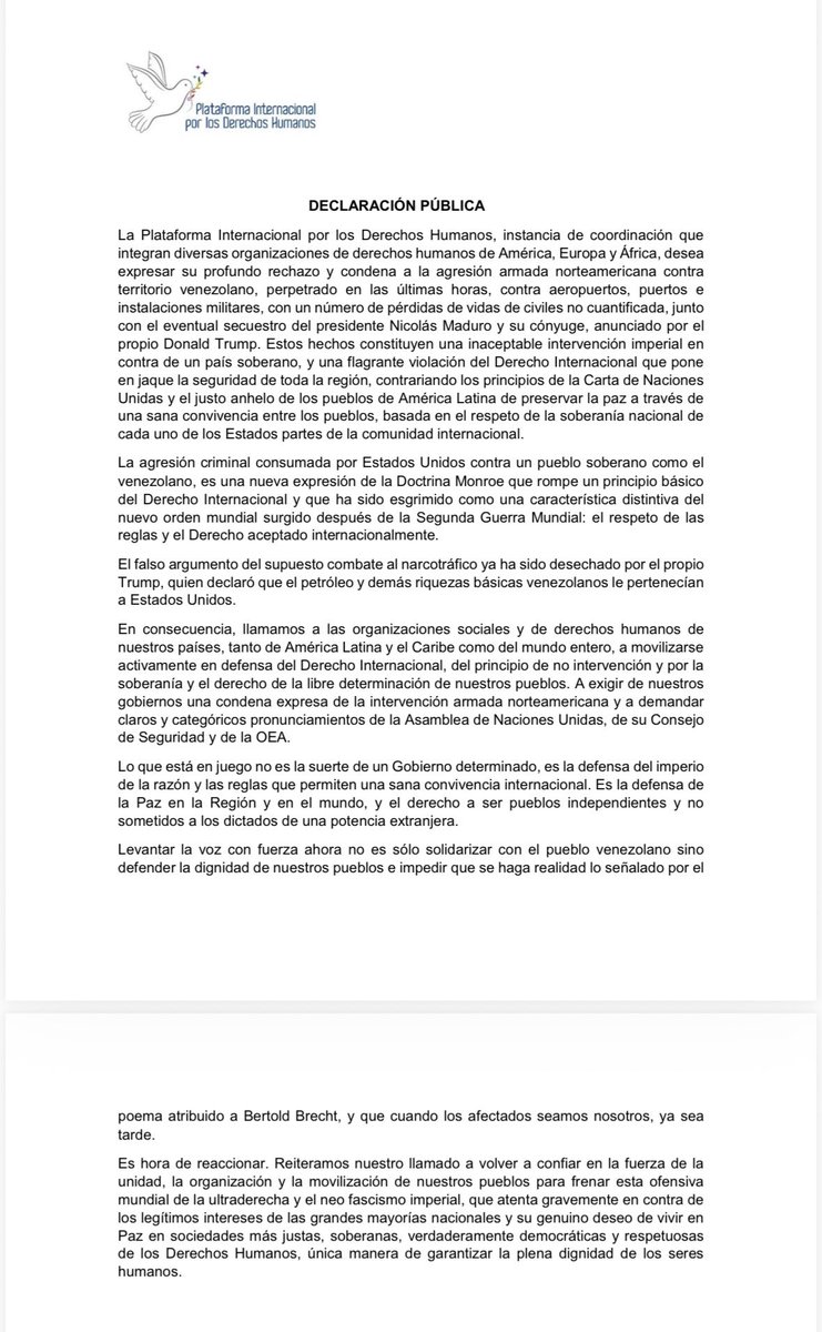 Comisión Chilena de Derechos Humanos tweet media