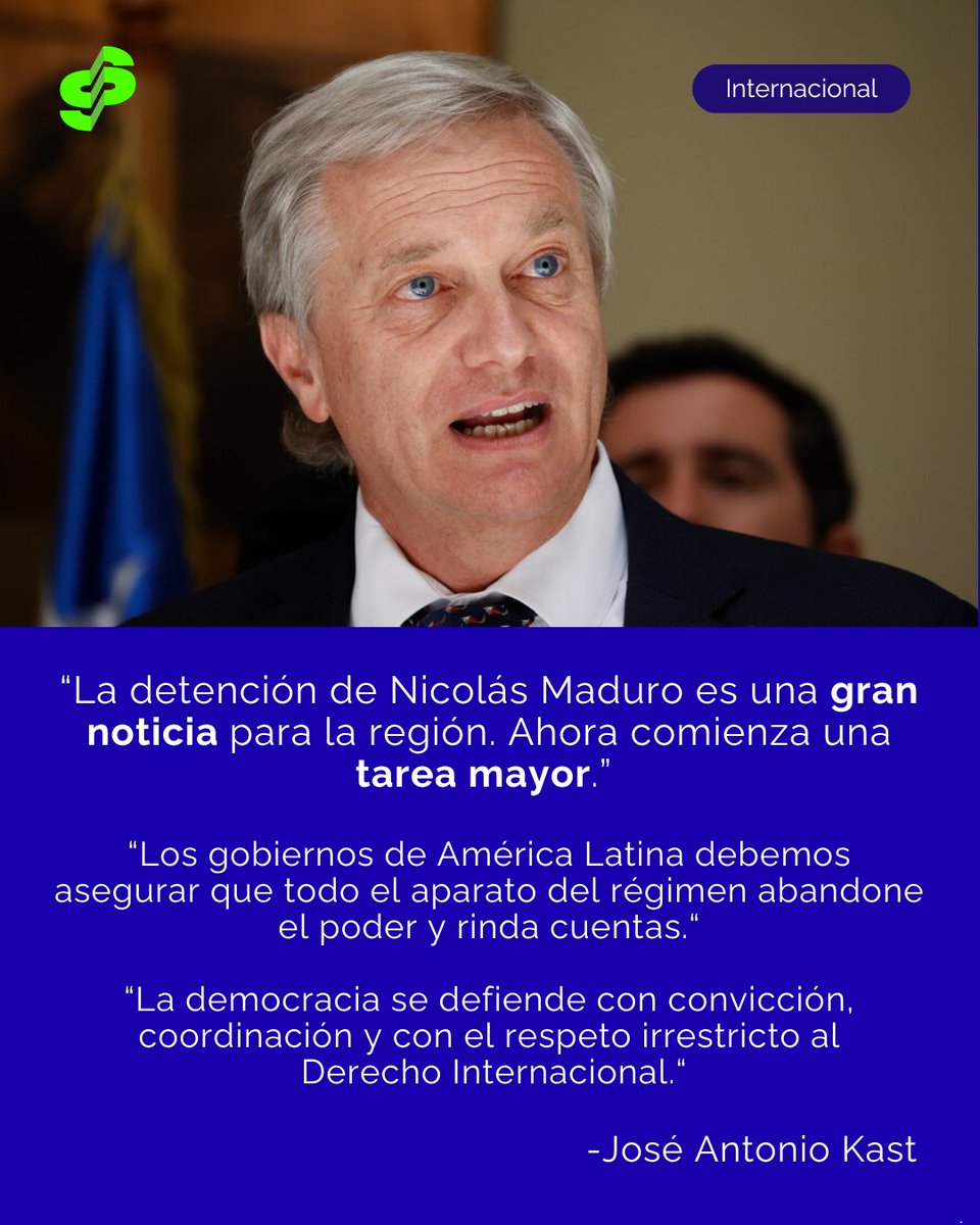 subelaradio's tweet photo. La jornada de hoy ha sido marcada por el ataque de tropas de EEUU en suelo venezolano y la captura de Nicolás Maduro. Minuto a minuto diversas autoridades y líderes políticos internacionales han declarado su posición en relación con los hechos. https://t.co/tzXYBhPiXo