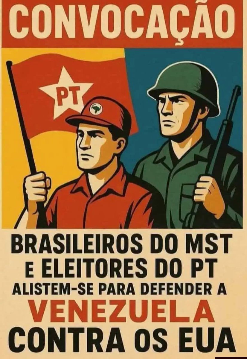 Hora da luta, companheiros.... Vocês vão defender o regime bolivariano da Venezuela???