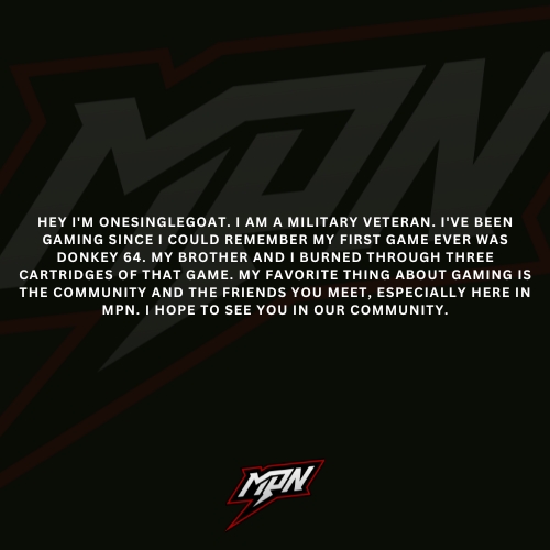 mpnlivenet's tweet image. SPOTLIGHT SUNDAY 🌠

Today we recognize MPN Onesinglegoat. As one of MPN's community members, he was chosen by his peers to be recognized throughout our community for the month thanks to their exceptional efforts which help make our organization a great place to be!

Congrats!!…