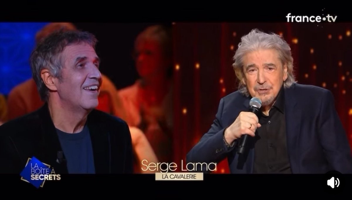 SergeLama's tweet image. [REVIVEZ UN MOMENT RARE DE TÉLÉVISION !!!]
Une séquence unique, chargée d'émotion, lorsque Serge LAMA surprend @JulienClerc_Off dans "La boîte à secrets".
À revoir ici... 
facebook.com/share/v/1CCkXr…