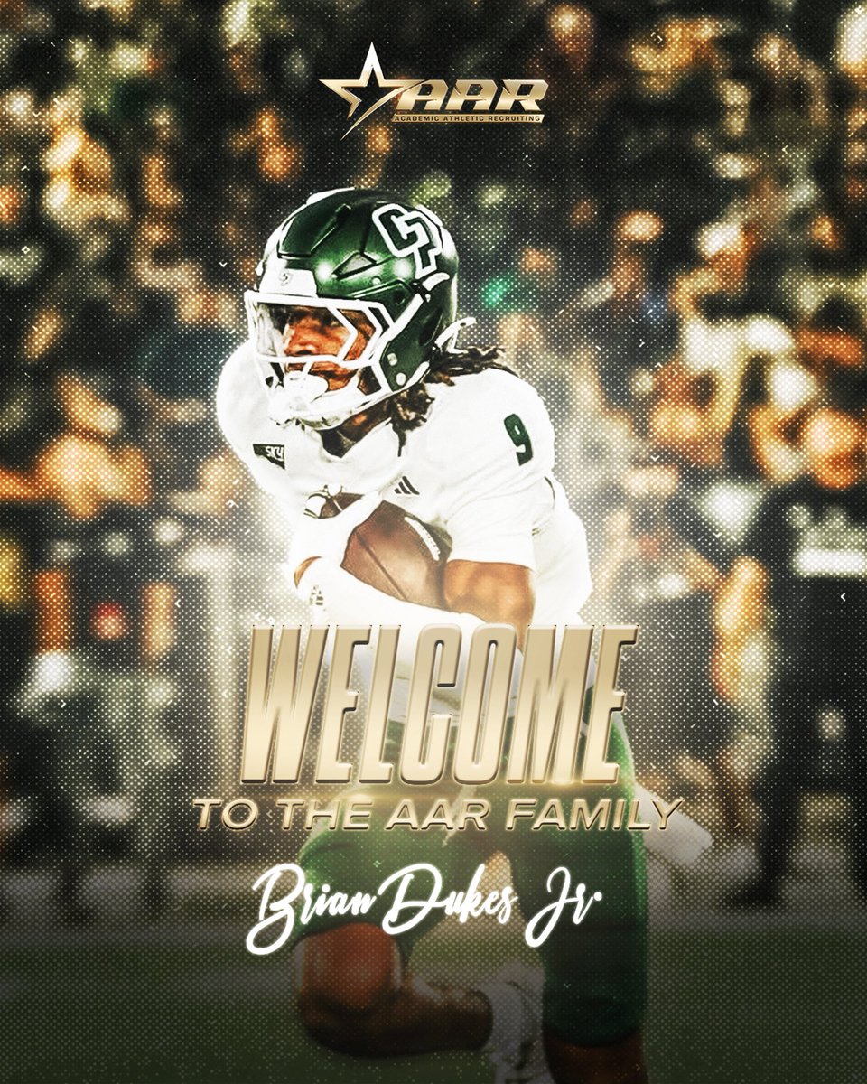 AarManagement's tweet image. Everyone let’s welcome Cal Poly DB Brian Dukes to the AAR family. 

• Height: 6’4
• Weight: 205
• 4 year starter at Cal Poly 
• 171 career tackles 5 int 2 int returns 
• Big safety, length, high football IQ, instinctual, leader 
• In the portal with 1 year eligibility