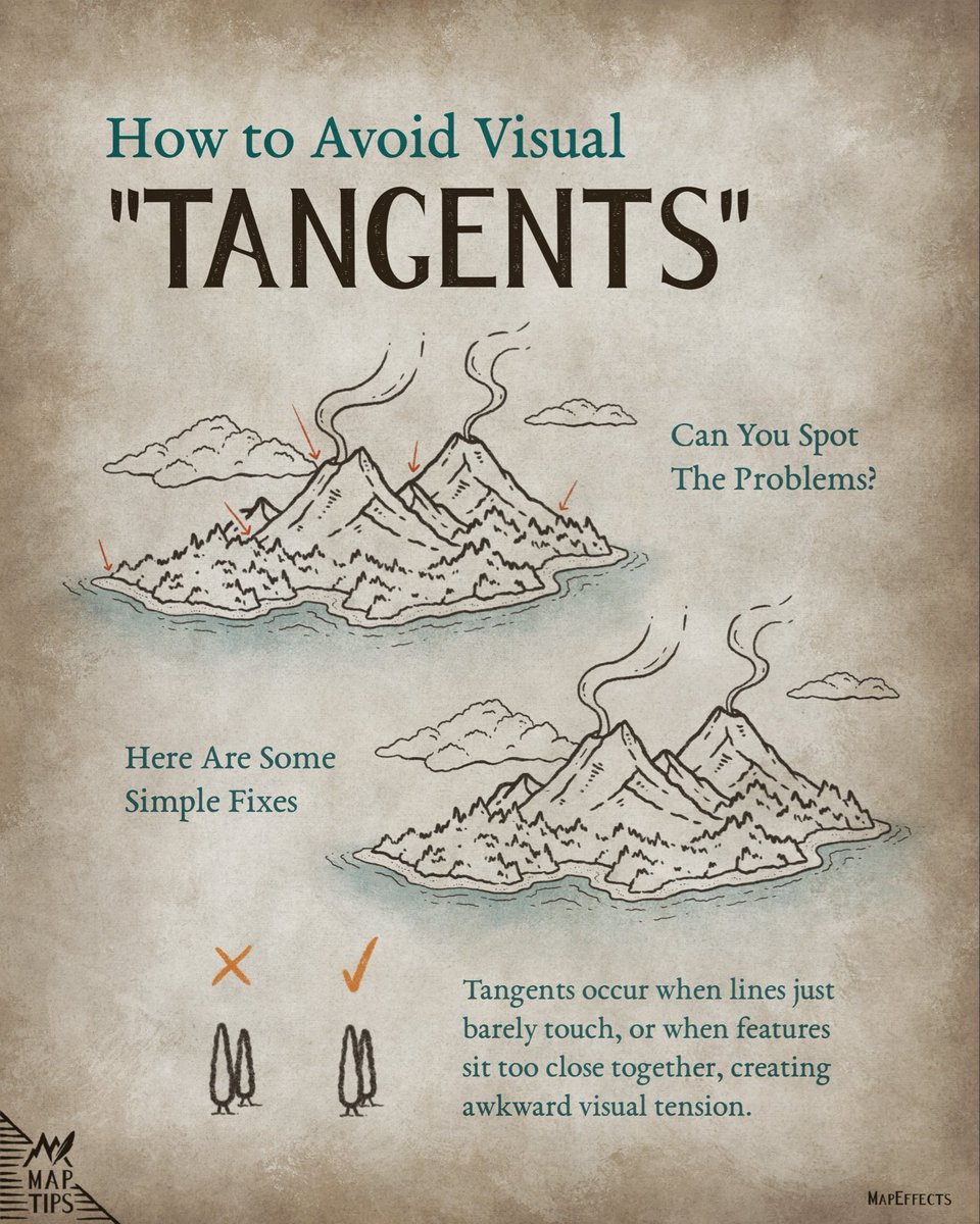 Can you spot the problems? You might wonder why something like this even matters, but it’s often the small things that make the biggest difference in your art.

The issue is that tangents create unwanted visual tension, pulling the viewer’s eye in ways that feel subtly wrong.