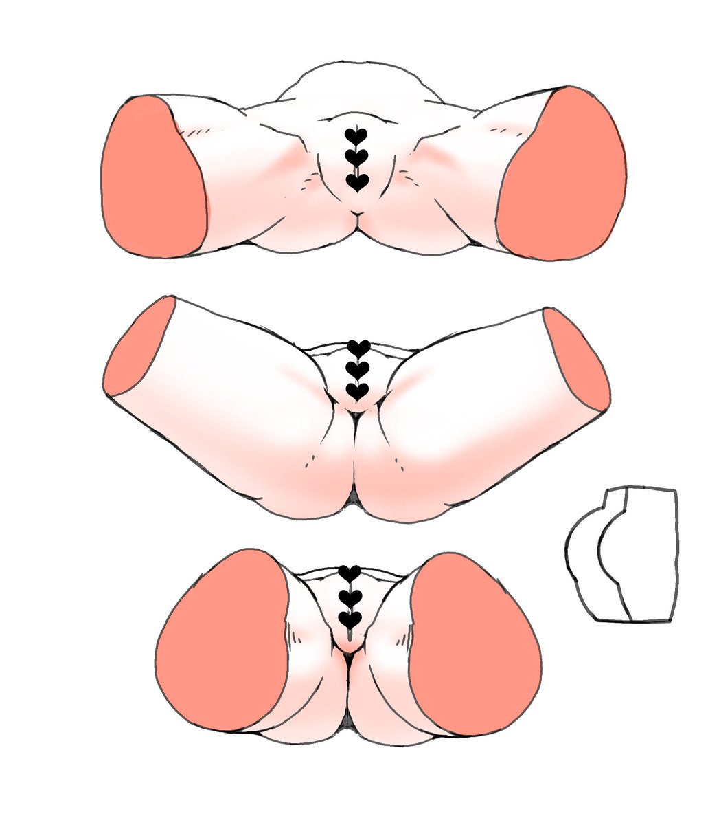 昔描いた尻とか恥丘とかポーズとかについて考えてたデータ出てきた。 