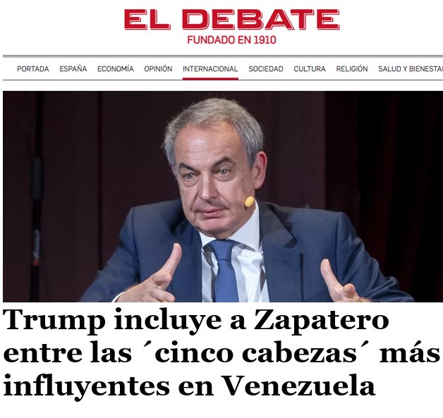 A ver lo que hace Trump con las 4 que quedan… Tic tac Tic tac