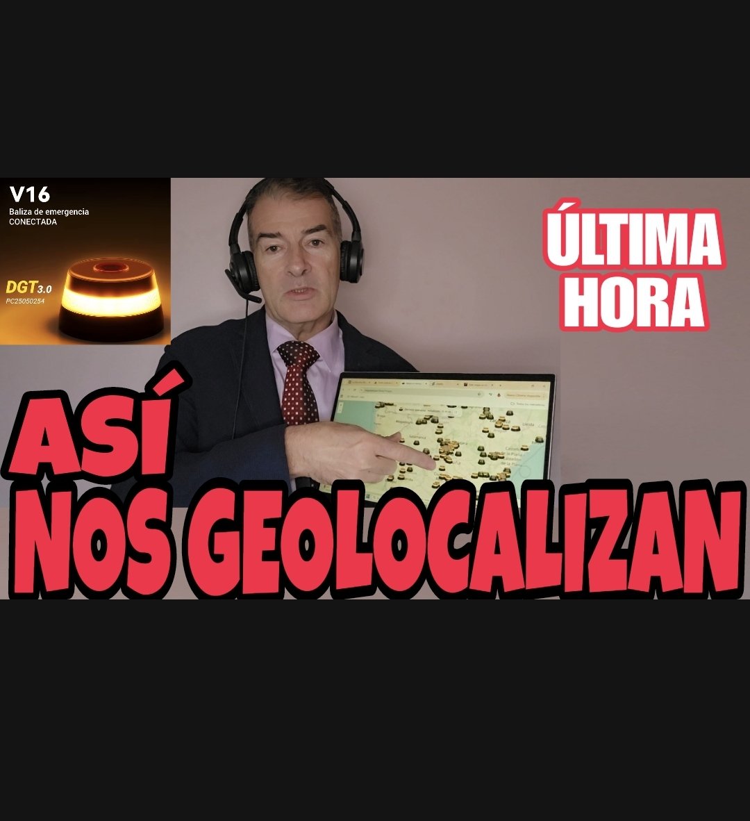 UACD_Youtube's tweet image. ⚠️TERRIBLE⚠️
SE NOS PUEDE LOCALIZAR A CUALQUIERA A TRAVÉS DE LA BALIZA V16 A POR MEDIO DE UN SIMPLE MAPA QUE ES PÚBLICO.

ES DECIR, TE QUEDAS TIRADO CON EL COCHE Y LOS DELINCUENTES YA SABEN QUE ESTÁS AHÍ.

ESTO ADEMÁS DE PONER EN PELIGRO NUESTRA VIDA, INFRINGE LA LOPD, MOTIVO DE…