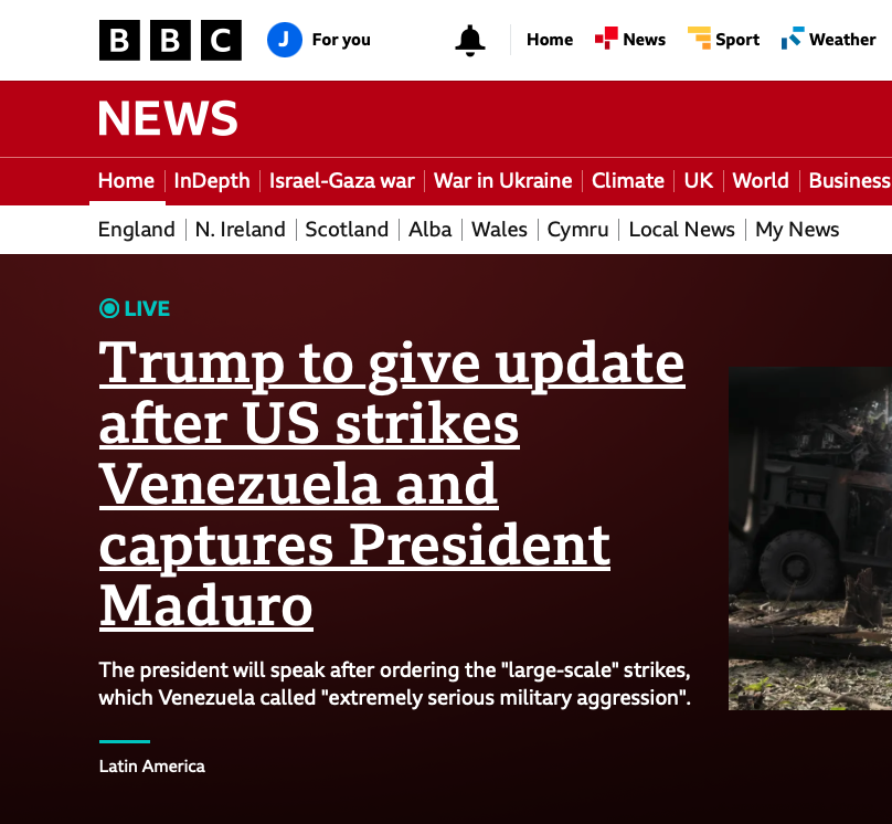 Jonathan_K_Cook's tweet image. I guess Putin made a mistake in not kidnapping Zelensky  during Russia's illegal invasion of Ukraine in 2022.

Would the BBC and the Guardian have calmly explained back then that the Ukrainian president had been "captured" and was due to face trial in Moscow?