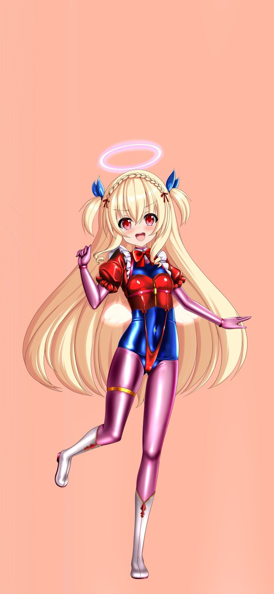 オリジナル魔法天使ちゃんその9,10人目です!
今回のコンセプトは対魔忍風メイドとロリお嬢様スク水衣装風です☺️
最初親子設定のキャラにしようと思ったけど、この形に収まりました!
集合絵も置いておきます! 