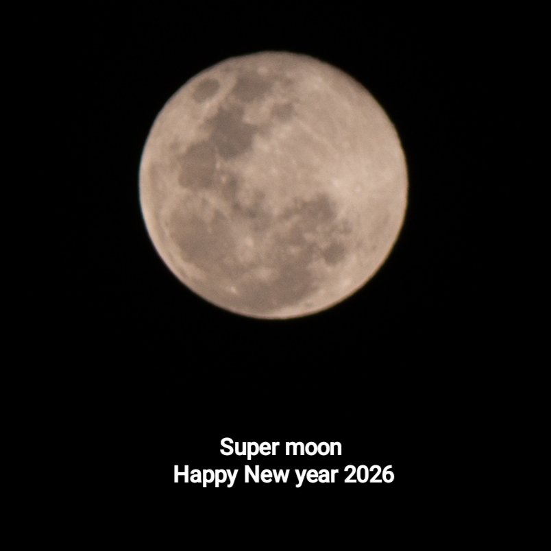 สวัสดีปีใหม่ 🎊 #SuperMoon2026 <a href="/MrVop/">ѴѺҎ</a>
