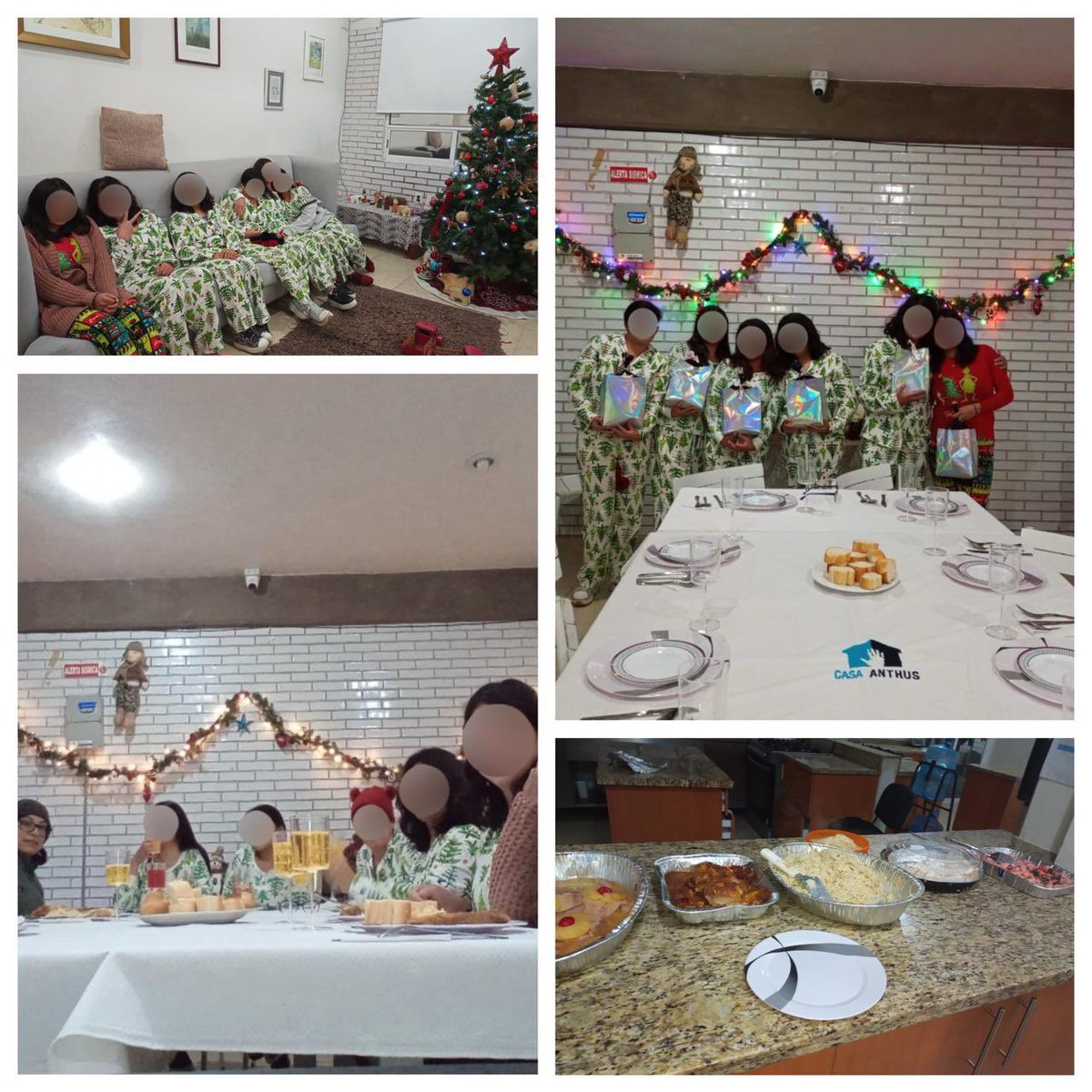 Recibimos el nuevo año en Casa ANTHUS compartiendo la mesa, agradeciendo lo vivido y renovando la esperanza.
Agradecemos a <a href="/iglesiapaz/">Iglesia Templo Dios de Paz</a> por la donación de la cena.
#ANTHUS #TrataDePersonas