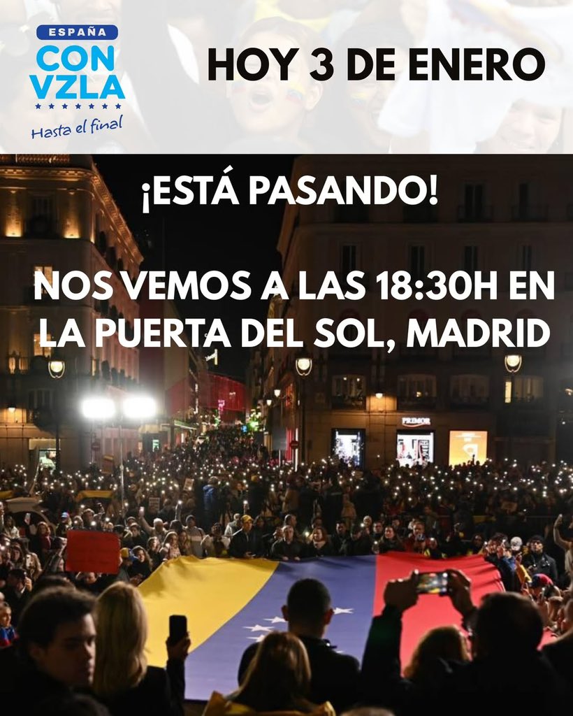 ppopular's tweet image. A las 18:30h estaremos con el pueblo venezolano en las calles de Madrid.

Invitamos a que nos acompañen a los demócratas de todos los partidos, también del PSOE.