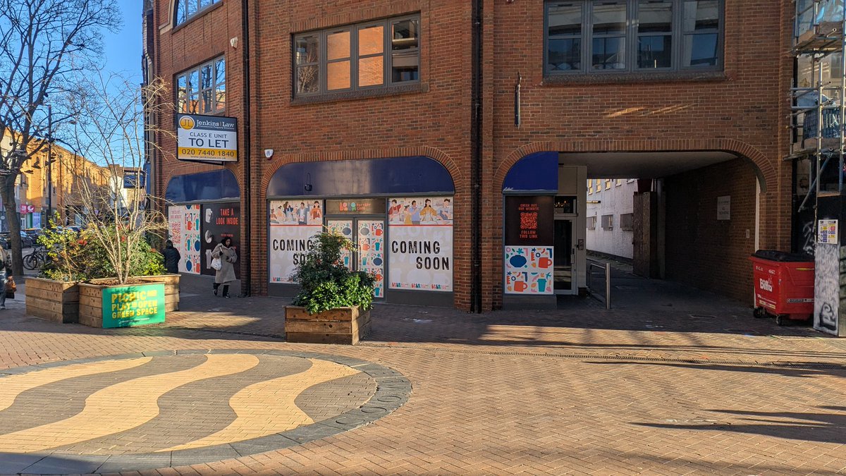 Crafty shop news: A new pottery cafe is getting ready to open just across from the Fife Road exit of the Bentall Centre (near the soon-to-close Sports Direct)