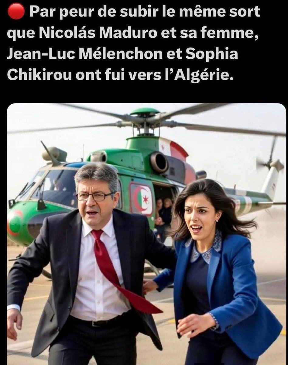 #madurocaptured une excellente nouvelle. Laissons #LFI, Verts et autres gémir sur le sort de leur ami tortionnaire. Apres le soutien au #Hamas et le soutien aux narcotraficants, reste à savoir quel avenir pour eux😉