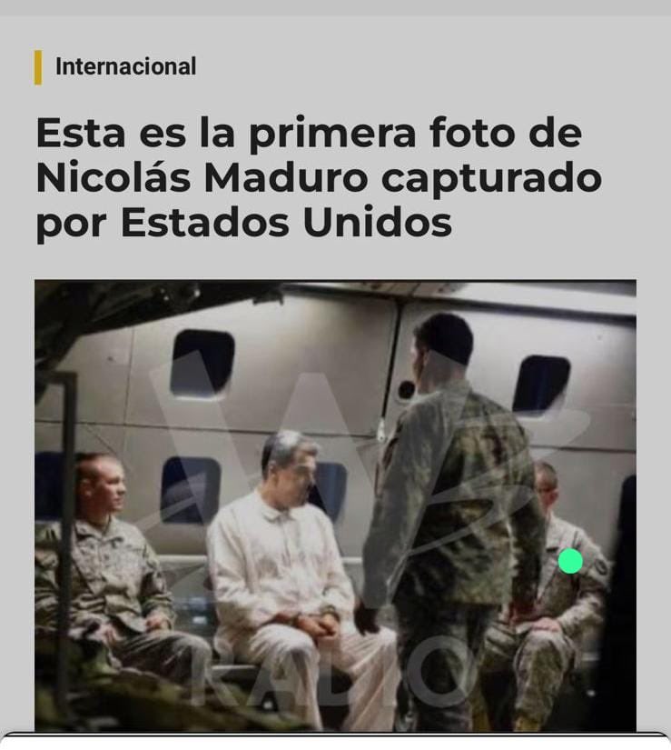 Pero cuántos cambios de ropa tendrá Nicolás en esta captura ilegal, ni en los Oscar pues.