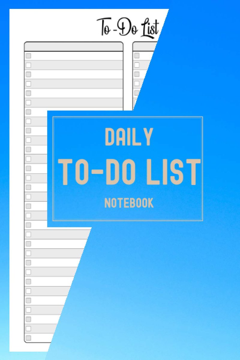 Turlium91's tweet image. ✅ Daily To-Do List Notebook: Simple Checklists for Daily/Weekly Planning (6x9", 100 Pages) – Stay organized! cristianturliu.blogspot.com/2025/12/daily-… #ToDoList #Planner