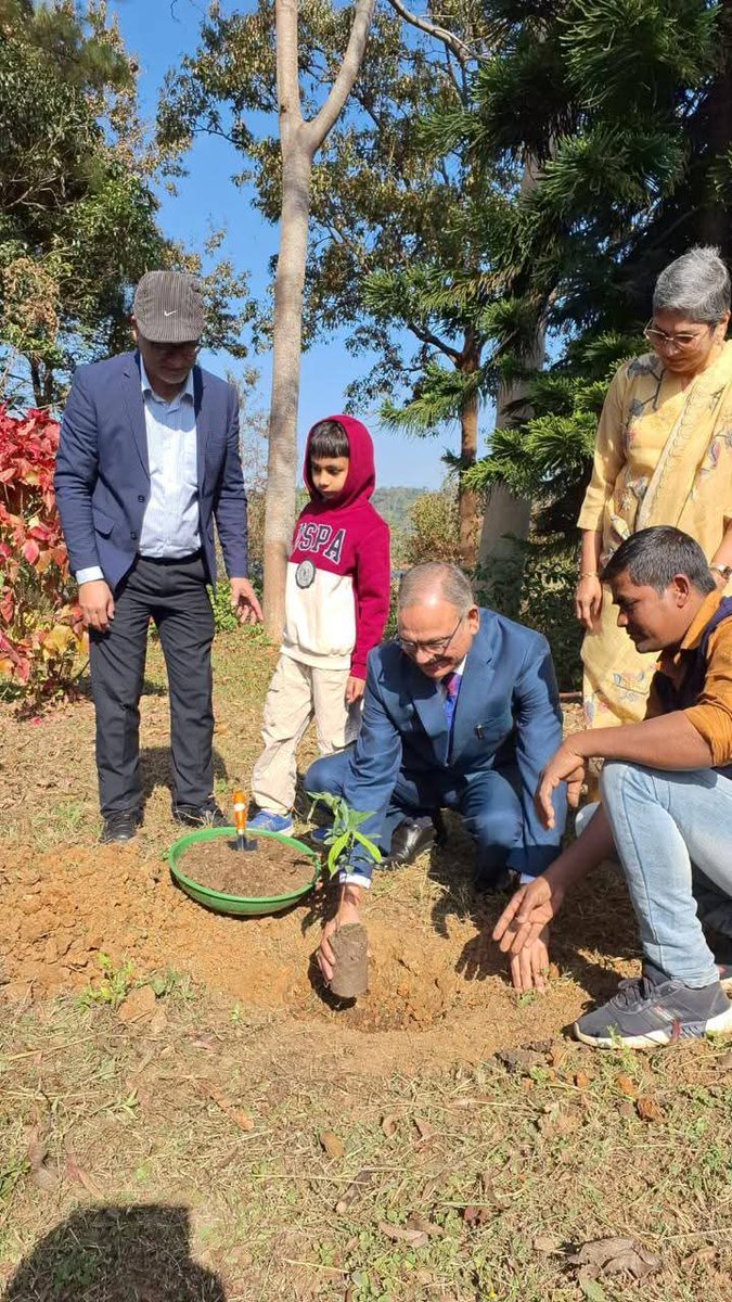 BimalOswal's tweet photo. Participated in a plantation drive at @NEEPCOLtd Kopili Guest House Complex. https://t.co/Dz2rcV6Qo7