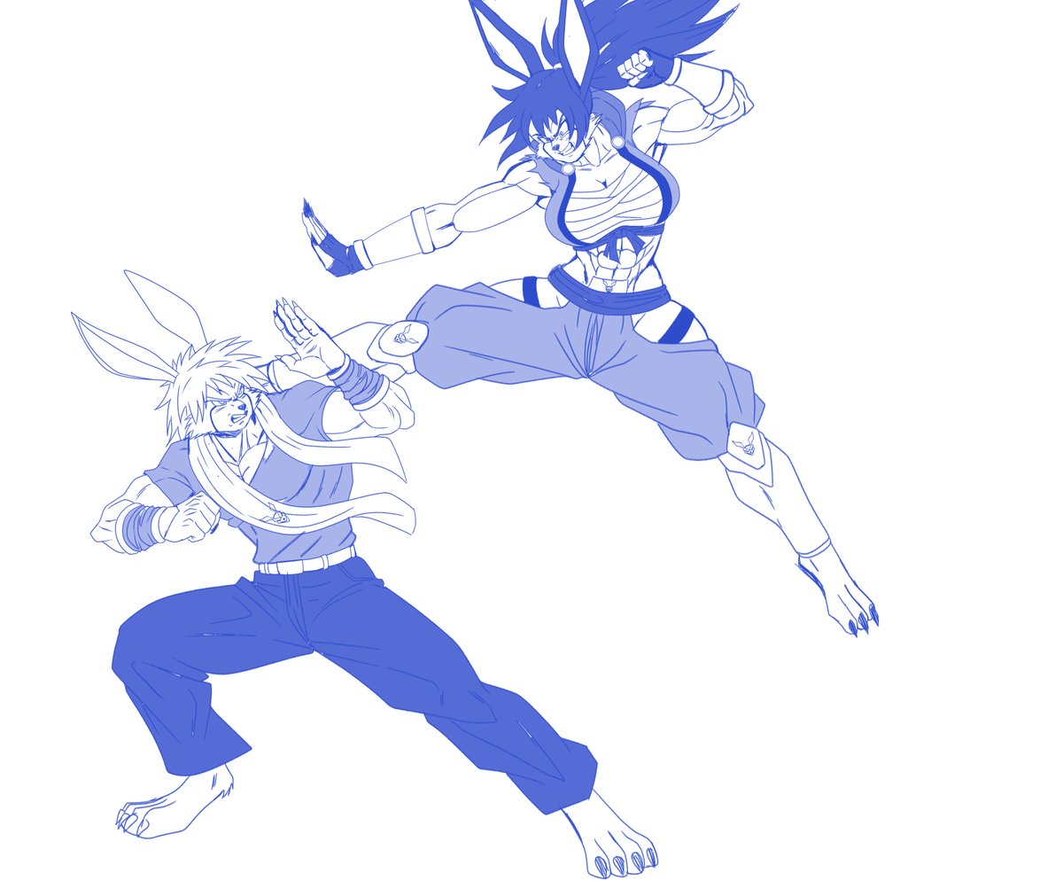 Blanerian training, Lula and Brio 

commission wip n°15 for my friend <a href="/ColdBoy101/">Calvin Iz A Zombee💀</a>
