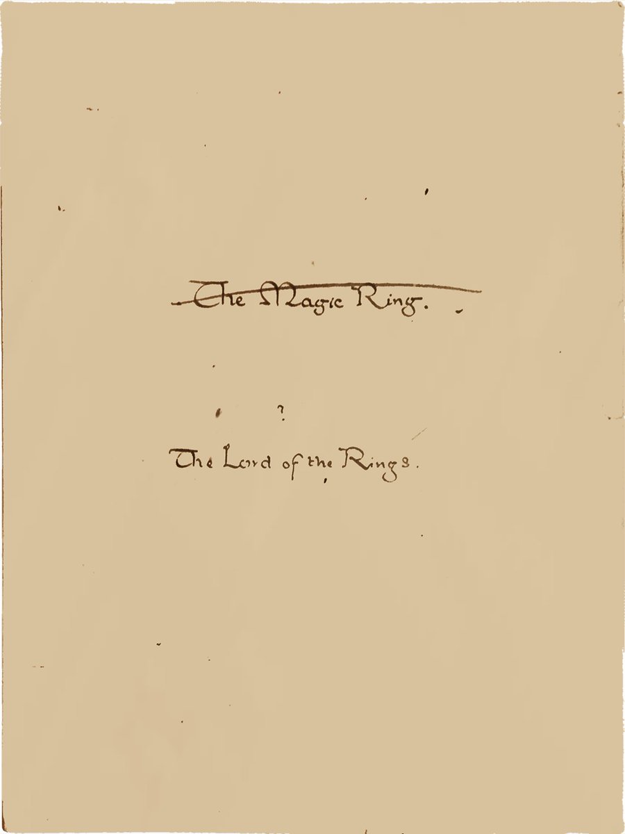 The best decision Tolkien had made! ✍️