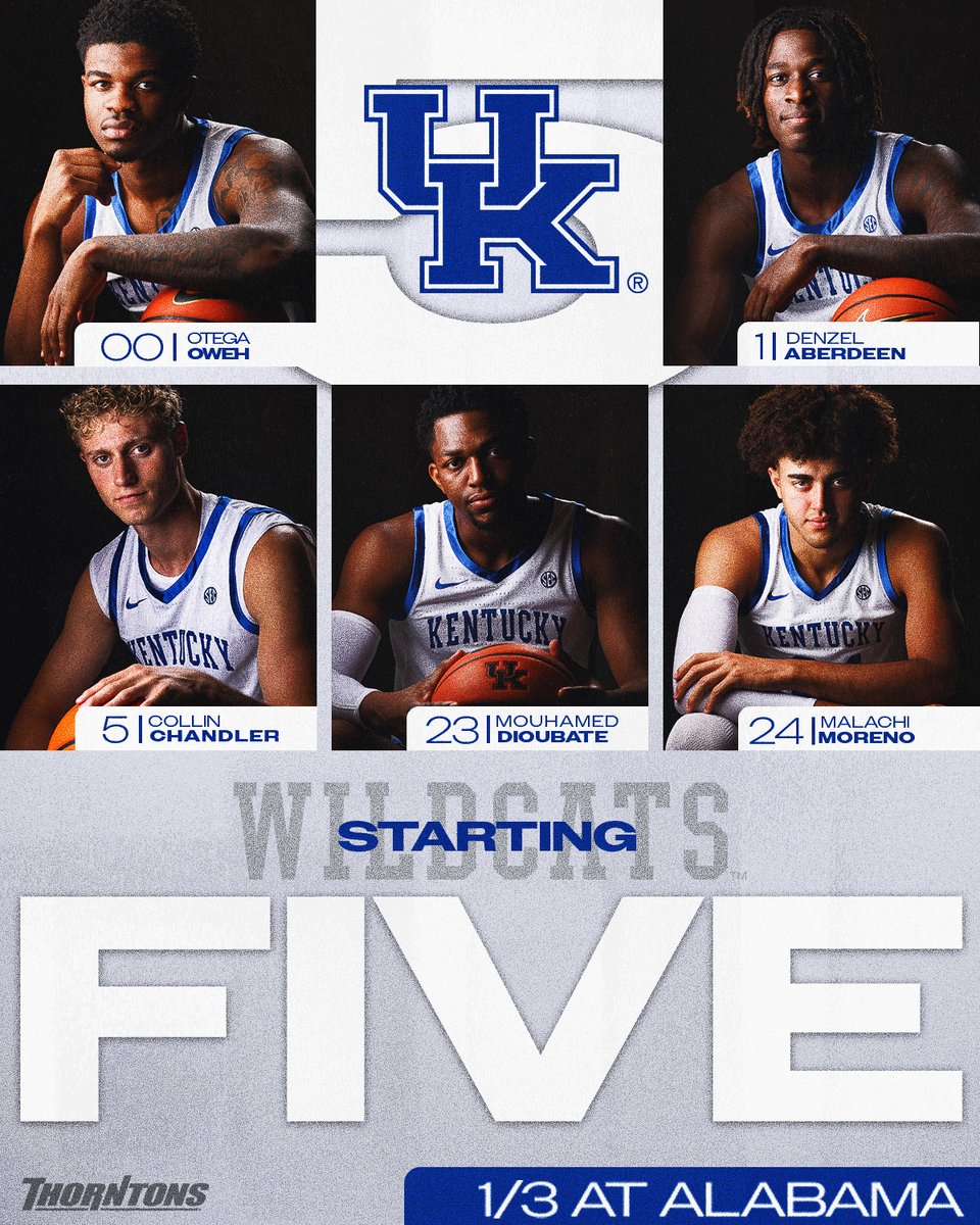 KentuckyMBB's tweet photo. First five of 2026. https://t.co/ULSsykIY5p