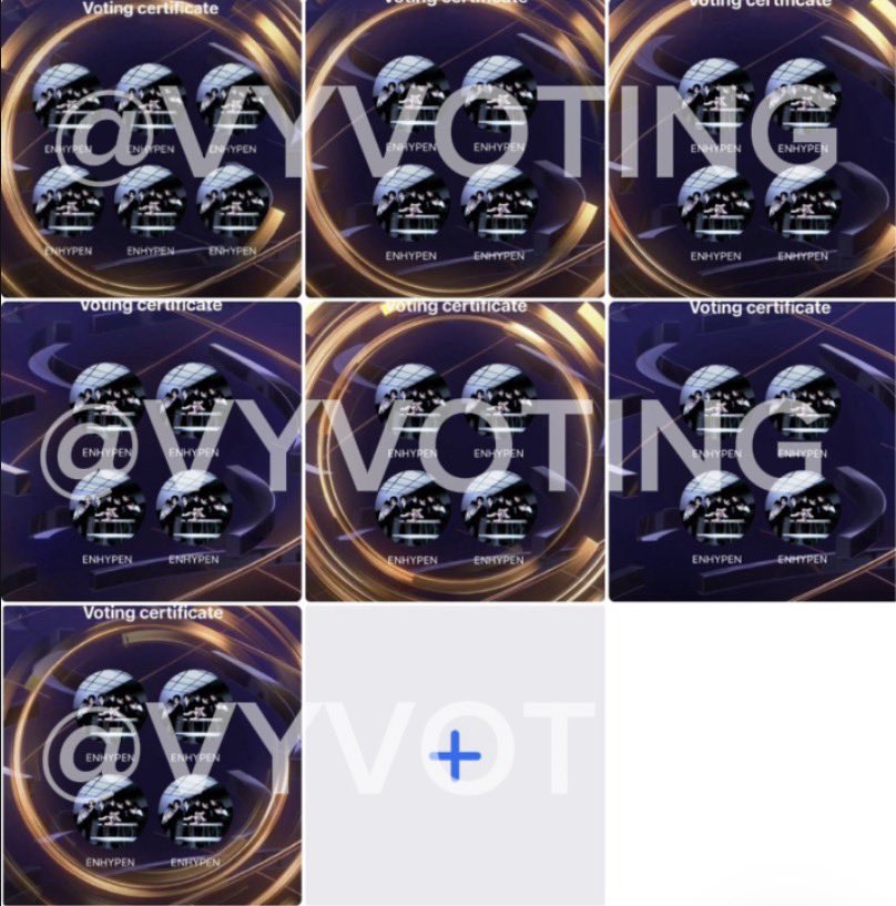vyvoting's tweet image. ⭐️100 votes for #ENHYPEN ⭐️