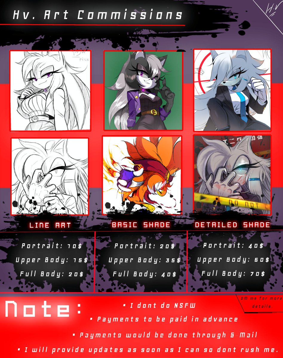 hv. (COMMS OPEN 1/4) tweet media