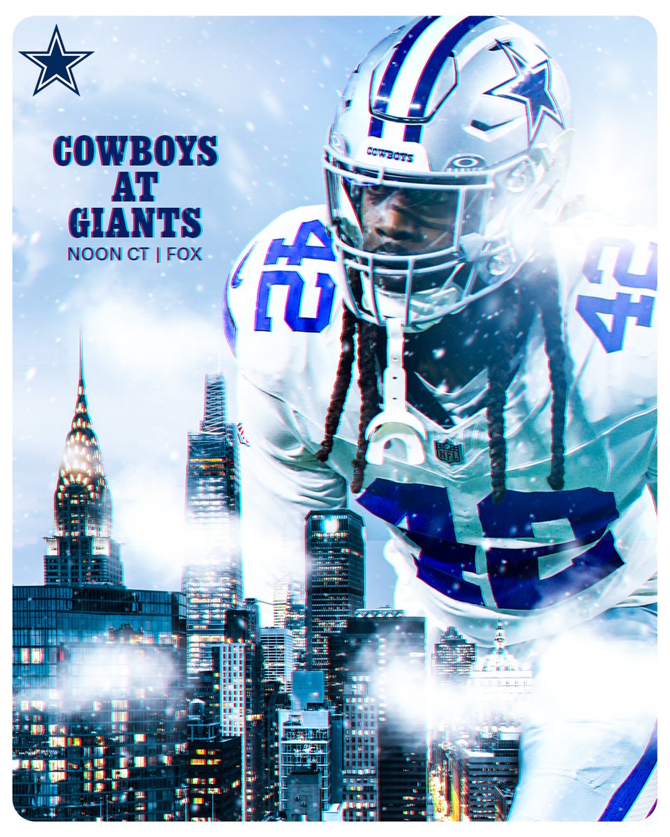 Counting down to kickoff ⏳

<a href="/clownejd/">Jadeveon Clowney</a> | #DALvsNYG