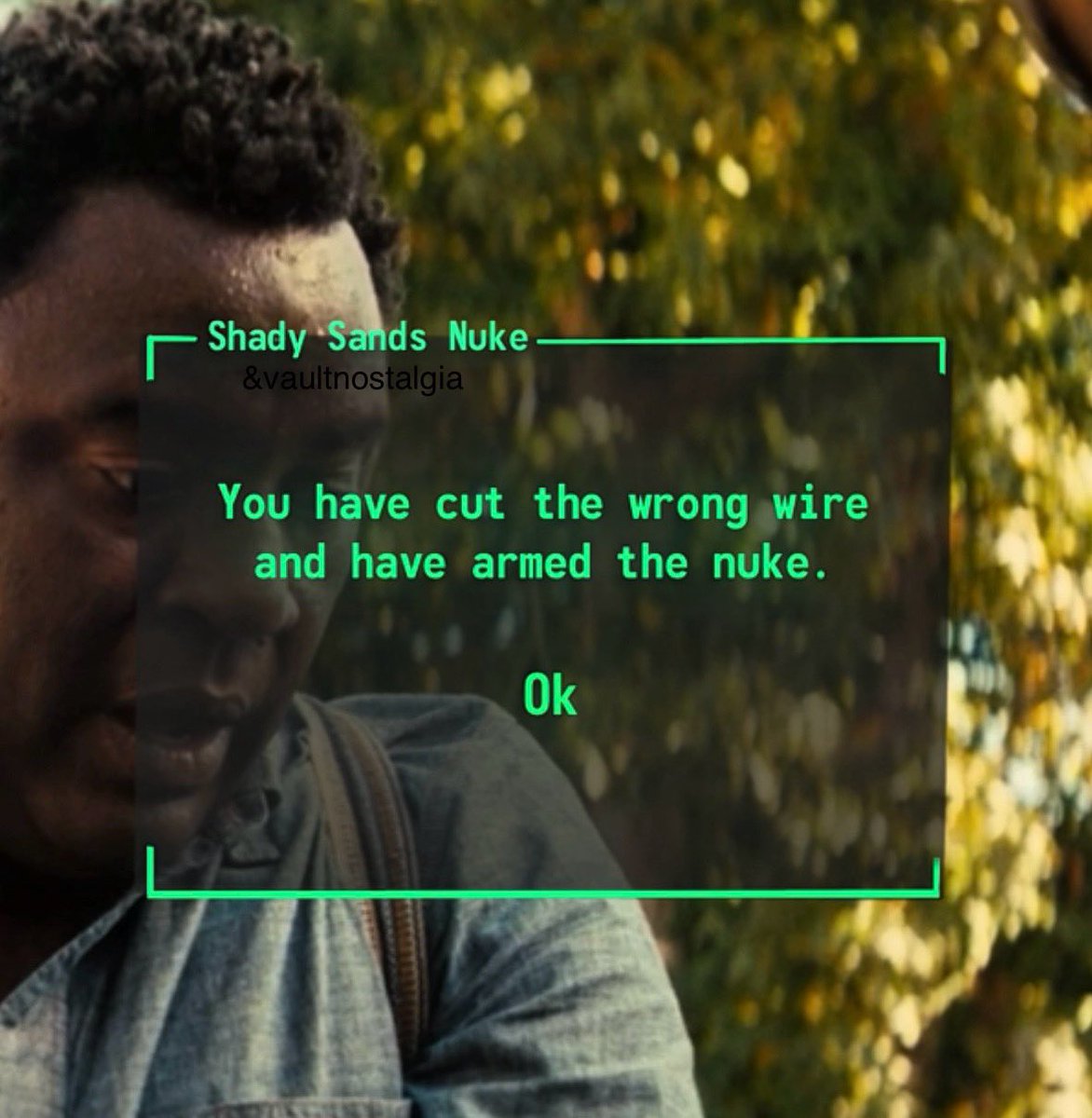 Looks like someone forgot their ‘the patriots cookbook’ at home 😅 
<a href="/falloutonprime/">FALLOUT⚡️</a> #fallout #falloutonprime #meme #memes