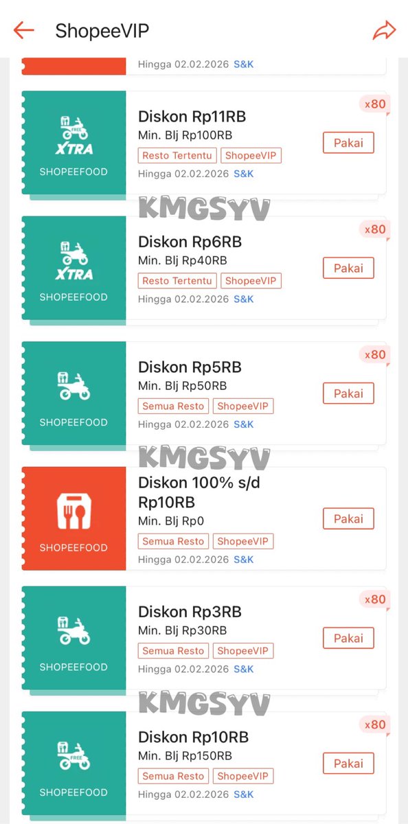 kmgsyv's tweet photo. ˚₊‧꒰ა open jasa co shopee 🍊 vip ໒꒱ ‧₊˚

💸 fee 500p/vouc
🏡 pakai alamat kalian (resi dikirim)
🔒 data aman
🛒 new but trusted
💵 payment spay/bca (e-wallet lain tanya aja)
💌 mt after dm

🏷️ wts voucher shopee checkout murah freeong gratong oren diskon #zonauang https://t.co/Vc075uA1Bq