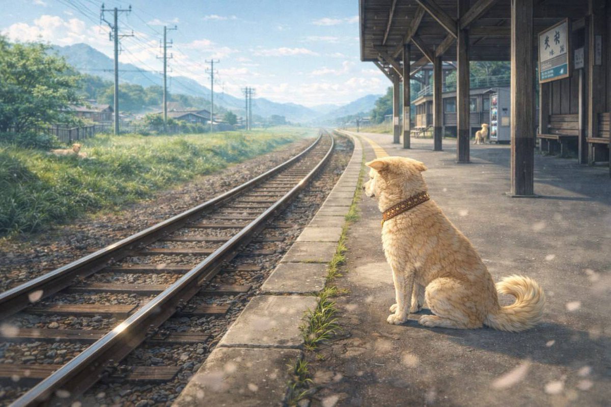 $HACHI most loyal dog in history. 

#hachiko