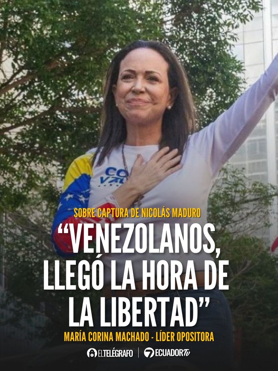 #Internacionales | María Corina Machado sostiene que Edmundo González Urrutia debe asumir “de inmediato” como presidente legítimo de Venezuela y empezar una transición democrática. #LéaloEnET: is.gd/IwMibz