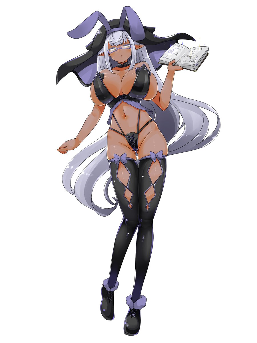 リメイク。おへそバニー痴女シスターの魔女。エルフ。シクスヘイヴンっていいます。 ちょっと服を攻めすぎたのでニプレスとかつけました。 