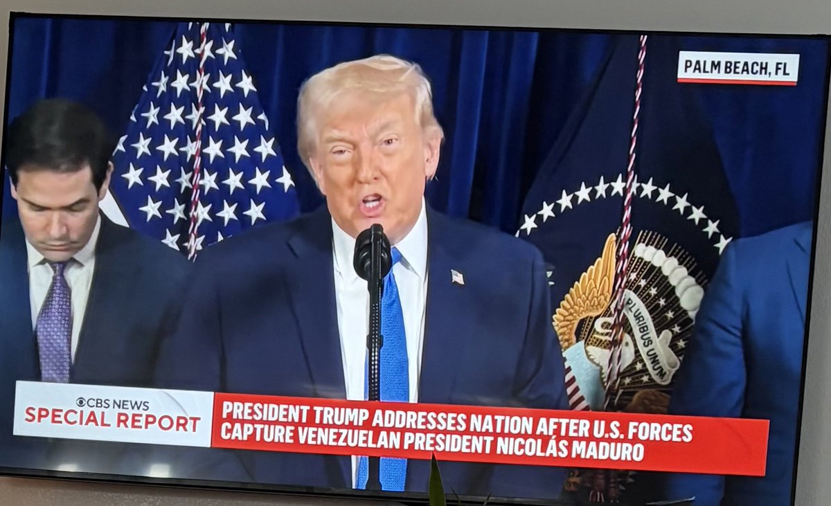 ⁦<a href="/POTUS45/">President Trump 45 Archived</a>⁩ thank you! Hope the whole world wake up and understand the transcendence of the benefits you are bringing to the world with this decision you are announcing for Venezuelans. God bless you, your family and this amazing nation!