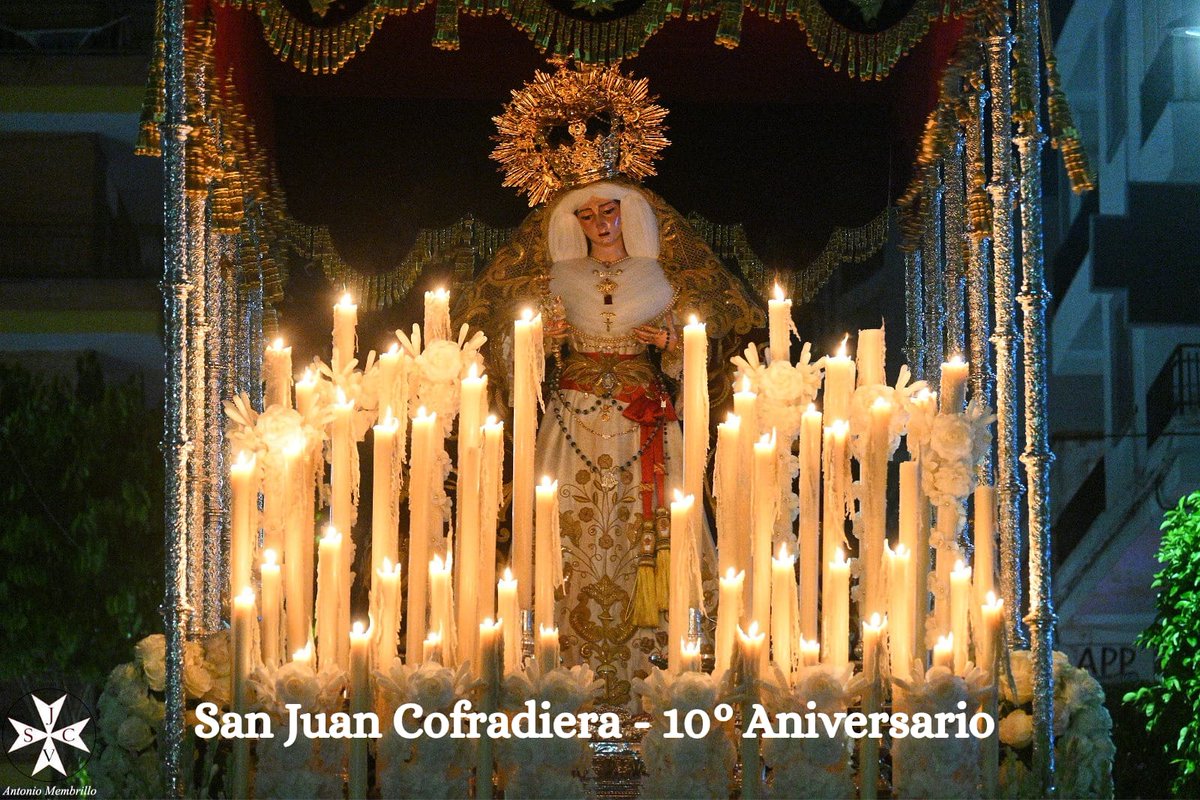 ℹ️ Tal día como hoy hace 10 años, se creo nuestra web #SJCofradiera, dando voz a las Hermandades y Cofradías de nuestro pueblo.

Un año más el equipo quiere dar gracias a las Hermandades por su trato y cercanía y a todas las personas que nos siguen y apoyan en el día a día.