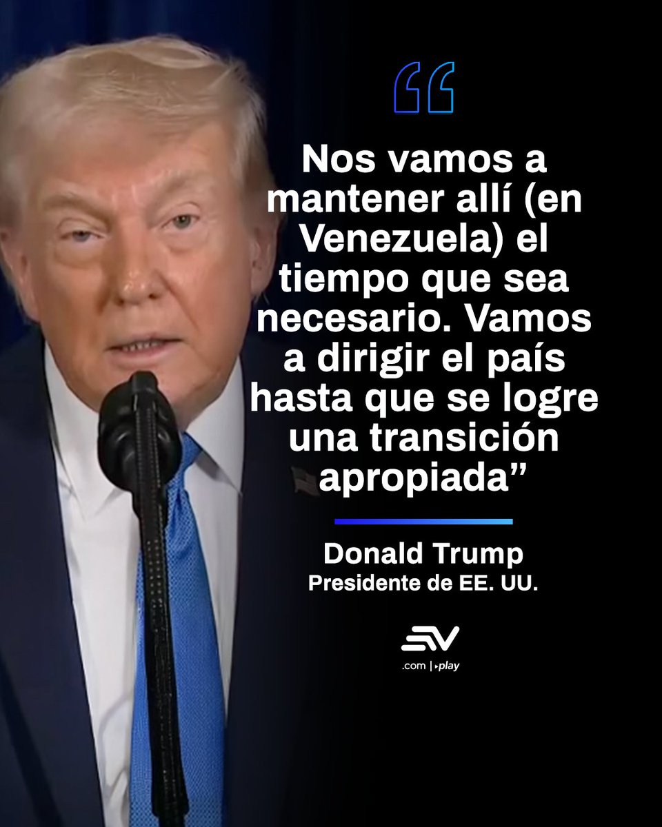 🔴 #ENVIVO 🚨🗣️ El presidente estadounidense Donald Trump realiza una rueda de prensa sobre la captura de Nicolás Maduro, quien fue capturado junto a su esposa Cilia Flores la madrugada de este sábado 3 de enero. Dijo que si es necesario habrá un segundo ataque. 📲