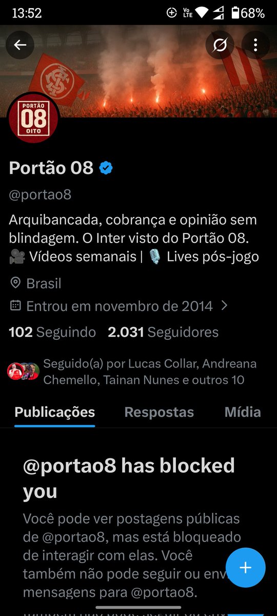 ColoradasNaArea's tweet image. As ironias das redes sociais.
No Beira Rio vamos no portão 8, aqui somos bloqueadas 🤣🤣🤣