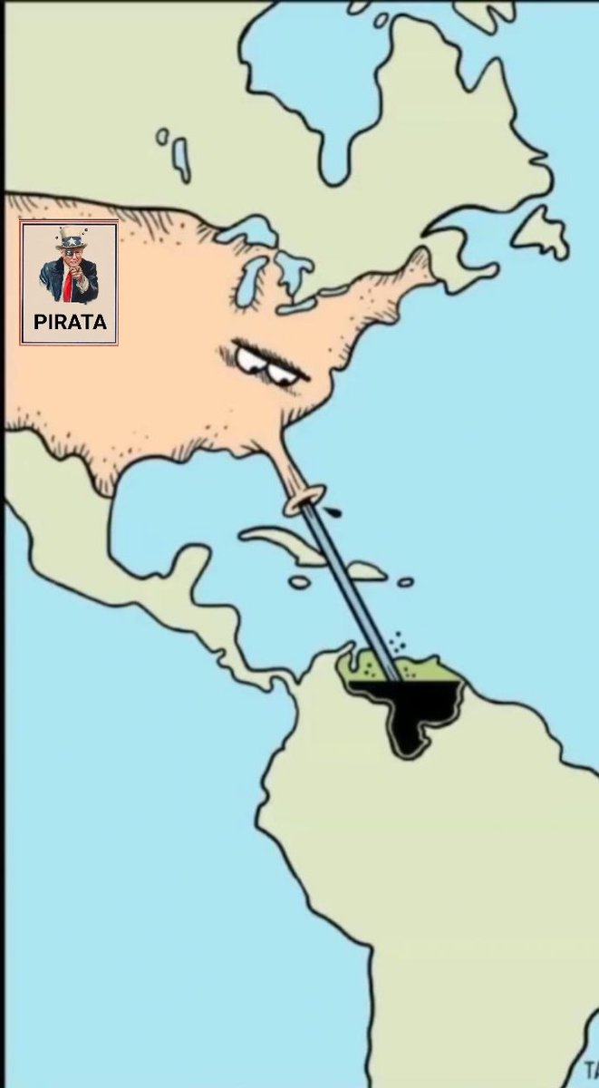 Así de sencillo.

No es por la democracia, no es por Nicolás Maduro #NicolasMaduro no es por la dictadura, tampoco por el narcotráfico.
Es por el petróleo como en Irak, Libia, Siria...