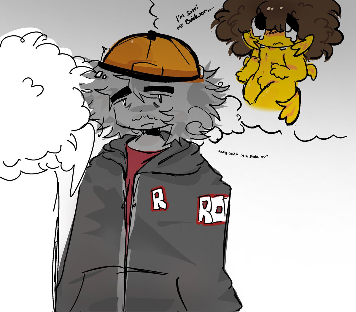 first time drawing builderman gulp #prosaken #prosakentwt #proshiptwt