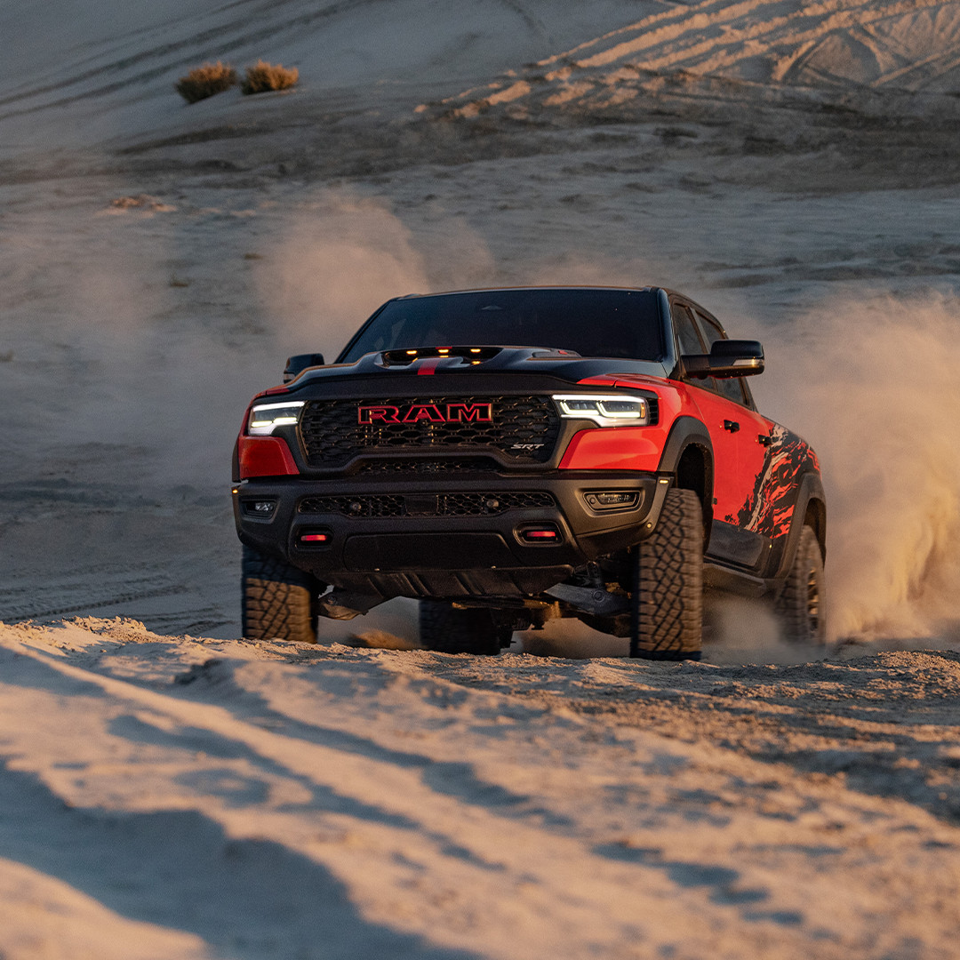 RamTrucksCanada's tweet photo. Threat level 777 🦖 https://t.co/1A63awhVS1