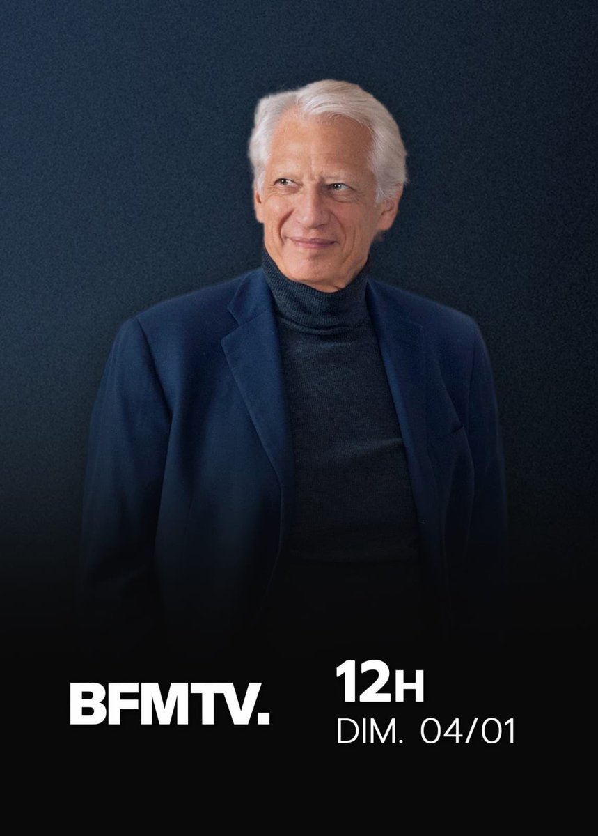 Dominique de Villepin tweet media