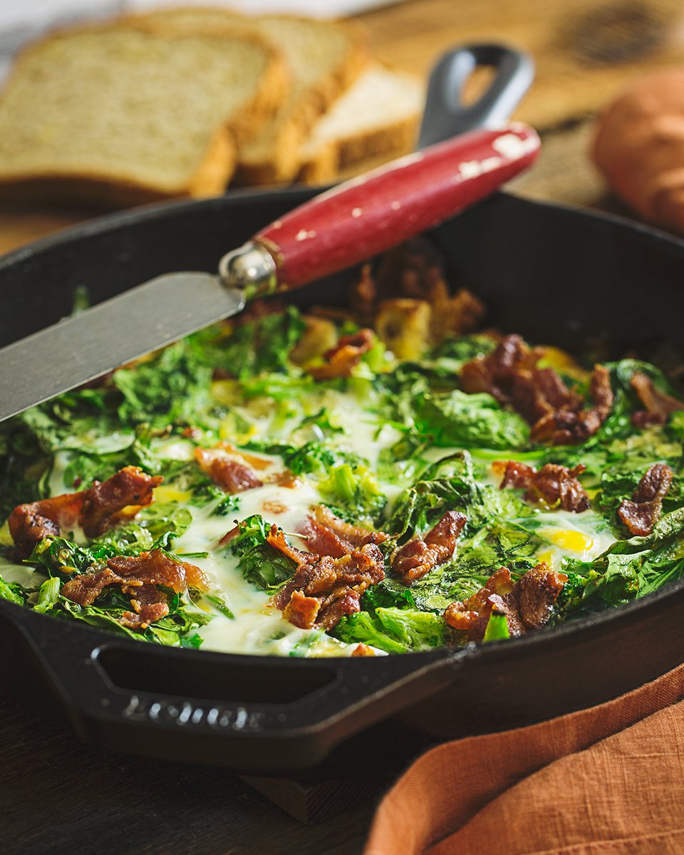 Starting the year strong with flavor + fuel. This Egg &amp; Bacon Frittata made with our gluten-free Ancient Grain Bread is the healthy breakfast win we all need.
Grab the recipe: bit.ly/48YF71U