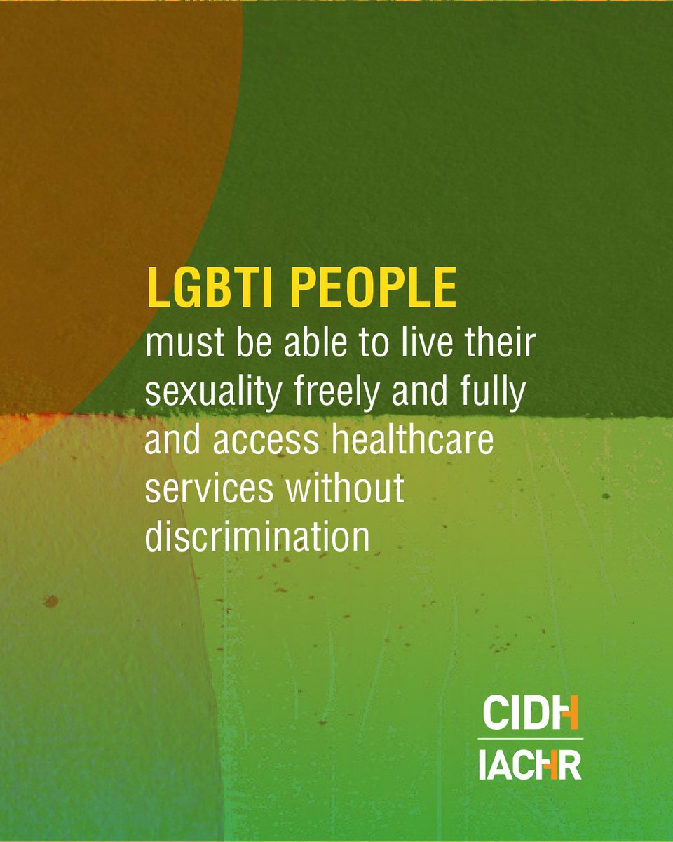 CIDH's tweet photo. These are #SexualAndReproductiveRights:
#Women, girls, and adolescents—in all their diversity—have sexual and reproductive rights.
Sometimes, specific measures are needed to ensure these rights can be exercised fully and without discrimination.
What specific needs might exist? 👇🏿