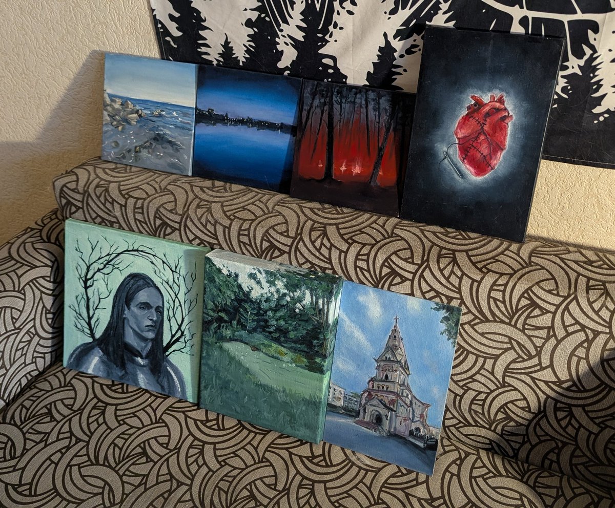 Тред з актуальними до продажу роботами!
Якщо хочете придбати - пишіть в особисті!
🧵