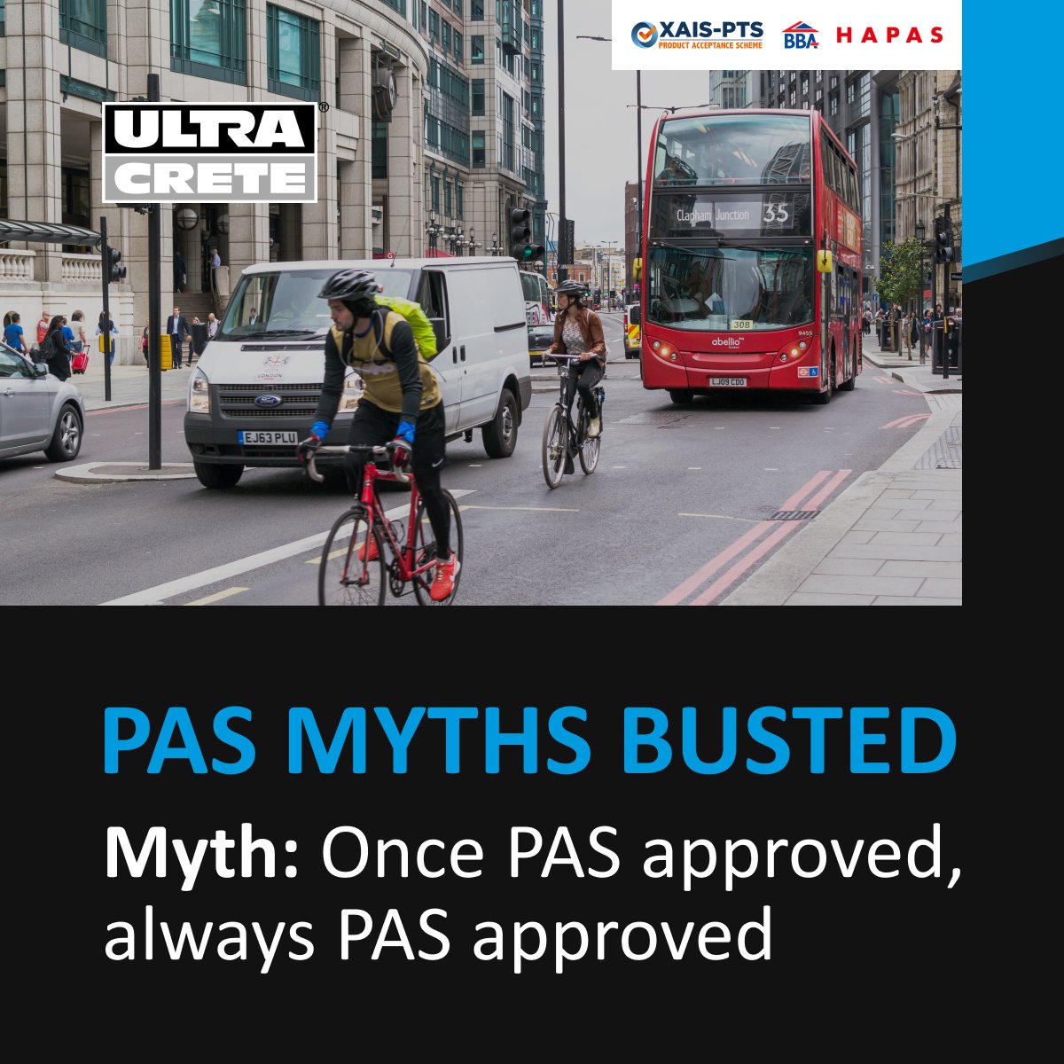 Ultracrete_UK's tweet image. PAS Myths Busted.

Myth: Once PAS approved, always PAS approved.
Fact: PAS accreditations must be renewed — UltraCrete always keeps them valid.

🔗 hubs.ly/Q03YzY1W0 

#RoadSafety #Highways #HAPAS