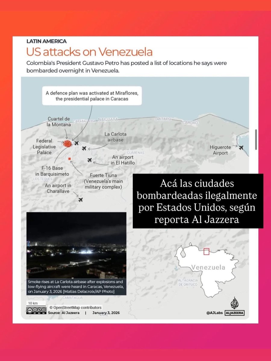 GatitosVsDesig's tweet photo. Miau. Un día triste, dónde debe quedar claro que el multimillonario gringo que debería más bien enfrentar penas por sus delitos contra su propio país, hoy resulta que está interviniendo en Latinoamérica por razones económicas. 

Fuentes: https://t.co/zatrEA1ZI6 https://t.co/cvHSoyavXZ